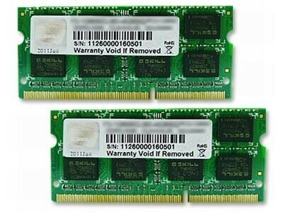 G.Skill F3-12800CL11D-8GBSQ (DDR3-1600 CL11 4GB×2) G.Skill F3-12800CL11D-8GBSQ (DDR3-1600 CL11 4GB×2)
