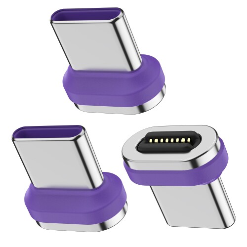 SIKAI CASE Type-Cマグネット端子 磁気コネクター 磁気端子 着脱式 防塵 保護 for Logicool G Pro Wireless/G PRO X SUPERLIGHT 2,G703/G903/G502 X Razer Viper V3 Proなど対応 (Type-C端子*3)