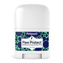 Petpost | 犬の肉球保護クリーム - オーガニックひまわり油、みつろうクリームでやけどを防止 - ワックスで肉球を熱さと冷たさから保護します。 (0.6...