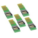 CY 5個/ロット Micro SD TF メモリ カード キット オス - メス 延長アダプタ エクステンダー PCBA リーダー 車載電話用 (TF*5個)(2)