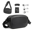 Syntech キャリングケース対応Meta Quest 3/Oculus Quest 2/Vision Pro 対応、保護用クロスボディバッグ、ポケット付き、...