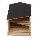 木製バットハウス コウモリ小屋 コウモリハウス 屋外バットボックス 屋外の庭/パティオ/庭などに