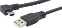 オーディオファン miniUSBケーブル USB2.0 L字 mini...(2)