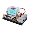GeeekPi ICE タワークーラー 、Raspberry Pi 5 冷却ファン付き Pi 5 アルミニウム アクティブクーラー Raspberry Pi 5 4GB/8GB (Raspberry Pi 5 は含まれません)(2)