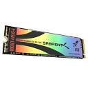 SABRENT ゲーミングSSD 4TB、M.2 SSD 4TB、PCIe 4.0 M.2 SSD、最大7300MB/秒のゲーム向け高速処理、ビデオ編集、高グラ...