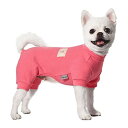 TONY HOBY 犬用パジャマ 秋冬用 小型犬服 100%ソフトコットン生地 ルームウェア 部屋着 室内用 無地 シンプル