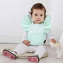 (IKENOKOI) 赤ちゃん ベビー ビブ 防水 よだれかけ 食事用 柔らかい 洗える エプロン 調整可能(ゴールド)