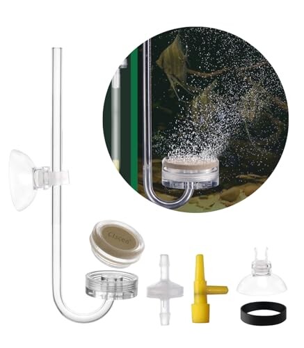 Clscea DA100-L-JP エアーディフューザー エアーストーン 水槽エアポンプ専用 酸素補給 観賞魚アクリル..