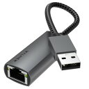 USB LAN変換アダプター WALNEW 有線LANアダプター USB3.0 1000Mbps高速通信 USB to RJ45 ギガビット イーサネットアダプ...