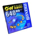 maxell 3.5インチ 640MB OW対応アンフォーマットMOディスク RO-M640.B1P