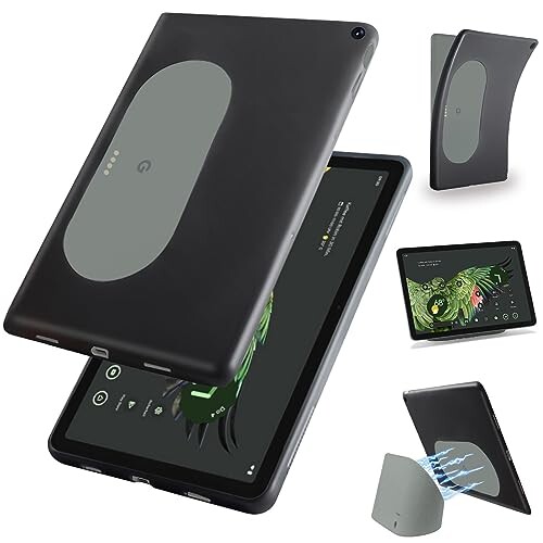 Miimall Google Pixel Tablet 2023 専用 ケース グーグル ピクセル タブレット カバー TPU材質 ワイヤレス充電対応 スタンド機能 傷・汚れ防止 薄型 軽量 手触りが良い pixel tablet ケース pixel タブレ Miimall Google Pixel Tablet 2023 専用 ケース グーグル ピクセル タブレット カバー TPU材質 ワイヤレス充電対応 スタンド機能 傷・汚れ防止 薄型 軽量 手触りが良い pixel tablet ケース pixel タブレ