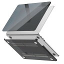 GPXIIZ ケース MacBook Air 15インチ 対応カバー (M4 M3 M2チップ搭載) 2025 2024 2023年発売 15.3インチ マックブックエアー ケース M4 A3241 M3 A3114 M2 A2941 対応 保護 ハードカバー - クリアブラック