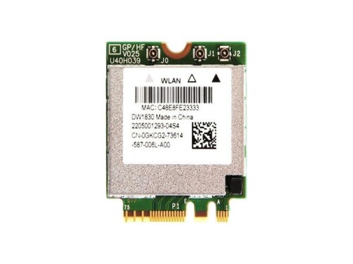 Laptopdiyparts BCM943602BAED BCM943602 Dell Wireless 1830 (DW1830) 867Mbps 802.11ac + Bluetooth 4.1 無線LANカード