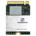 Superpard SSD 256GB M.2 2230 NVME PCIe Gen 4.0x4 30mm 内蔵 Steam Deck ROG Ally Mic...