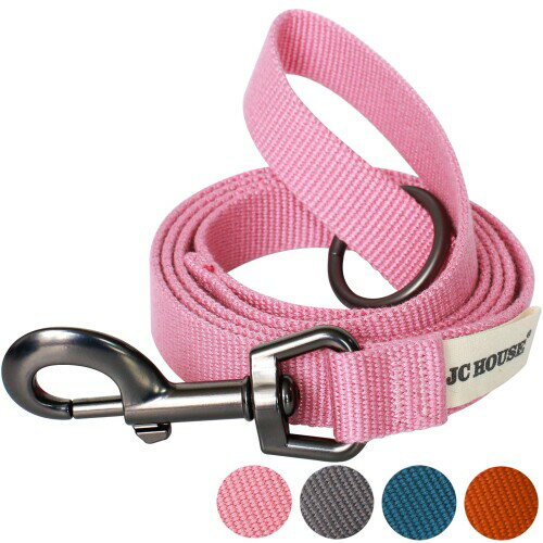 JC HOUSE 犬 リード 環境に優しい竹繊維素材 1.2m 柔らかく快適なグリップ 丈夫 小型犬 中型犬 大型犬..