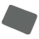 X AUTOHAUX 洗えるペットシーツ ペットマット L 100x70cm 耐久性 漏れ防止 犬 ひんやりマット 超吸収 滑り止め ペットシート 大型犬 ブルーグレー 大判(4)