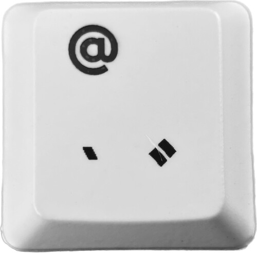 ロジクール G913/G913TKL/G813 交換用キーキャップ (選べる1個売り)(発光対応) (BERGBUCH) (@, White)