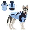 CuteBone 犬猫服 ジャケット - 防水・暖かいペットコート・小型犬・中型犬用・便利なマジックテープ付き・アウトドア散歩に最適な冬服・リード通し穴付き・快...