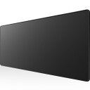 KTRiO マウスパッド ゲーミング 大型 ゲーミングマウスパッド 80cmx30cmx0.3cm レーザー式 光学式マウス対応 オフィス 家庭用 ブラック