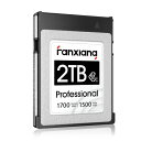 fanxiang CFexpress TypeB 2TB カード PCle Gen3x2 NVMe1.4 最大読込速度1700MB/s typeb メモリーカー...