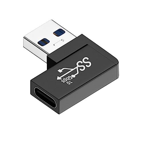 xiwai USB-CタイプCメスからUSB3.0Aオス データアダプター フラット横型 ノートパソコンデスクトップ用