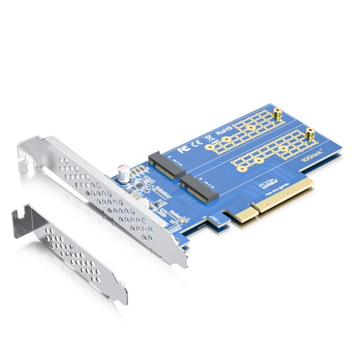 顼ȥ2Ź㤨10Gtek PCIe 3.0 to NVMe (4 M.2 Ѵץ M.2 (M  SSDѡPCIe X8ʬˤϥޥܡBIOSݡȤɬסM.2 nvme pcie ĥɡפβǤʤ5,502ߤˤʤޤ