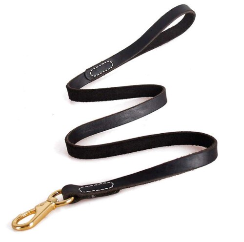 HJ 犬用リード 革製 丈夫 ロングリード しつけ リード ペットリード 散歩 犬用引き紐 ドッグリード 小..