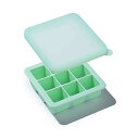 Kalar 冷凍小分け 離乳食保存容器 9ブロック 15ブロック 製氷皿 ベビーフード アイストレー (9ブロック, グリーン)…