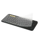 ロジクール K380 / Pebble Keys 2 K380s 用 キーボードカバー 対応 日本語JIS配列, Logi Logicool キーボードカバー スキン 超薄型 防水防塵 高い透明感 TPU材? 保護カバー キースキン(2)