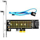 GLOTRENDS PA09-SA M.2 SATA - SATA III PCIe変換アダプターカード、M.2 SATA SSDのために(2)