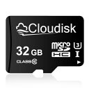 Cloudisk Micro SDカード32 GBフラッシュカードmicro SDHCカード クラス10、A 2、U 3、UHS-I(32 GB)