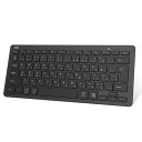 Ewin キーボード ワイヤレス bluetooth 小型 キーボード JIS基準 日本語配列 ios android Windows mac多システム対応 iphone ipad パソコン スマホ タブレット 三つデバイス自由に切替え 軽量 超薄型 日