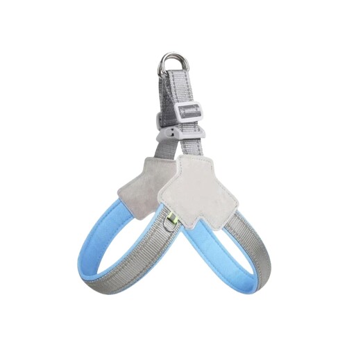 DICOCO 犬 ハーネス 小型犬 犬 胴輪 引っ張り防止 アタマを通さず 咳き込み軽減 サイズ調整可能 抜けない 通気性 簡単着脱 おしゃれ 安全 しつけ用 訓練 歩行補助 可愛い 簡単着脱 持ち運