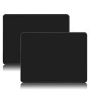 Kriture マウスパッド 2個 防水 耐久性が良い 滑り止めゴム底 ゲーミングなど適用 260x210x3mm(2)