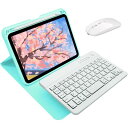 iPad 第9世代 第8世代 第7世代 キーボード ケース マウス付き 10.2インチ 脱着式 ワイヤレス キーボード付き iPad Air3/Pro 10.5 カバー Apple Pencil 収納可能 全面保護 ビジネス ホワイト キーボー