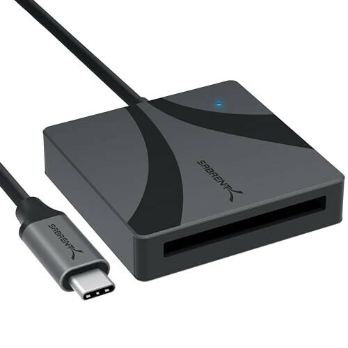 SABRENT USB タイプ C CFast 2.0 カードリーダー (CR-CF20) SABRENT USB タイプ C CFast 2.0 カードリーダー (CR-CF20)