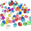 LYHMHAMY カラー宝石 宝石おもちゃ アクリルストフェイクアクリル宝石 プラスチック宝石 宝石 おもちゃ 花瓶の詰め物 水晶 底砂・砂利 水族用品 水槽 ...