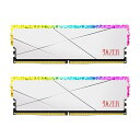 DDR5 メモリ 32GB 16GBx2枚 6400MHz PC5-51200 CL38 1.25V RGBシリーズ デスクトップメモリモジュール RAM In...