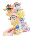 ヘアクリップ 子供 14個セット ヘアピン ヘアアクセサリー 赤ちゃん 女の子 パッチンピン 髪留め キッズヘアピン 可愛い カラフル サイドクリップ 子供用 ...