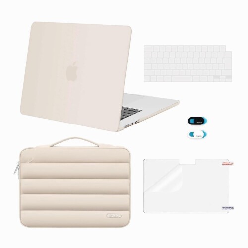 MOSISO 対応機種 MacBook Air 15インチ ケース M4 M3 M2 A3241 A3114 A2941 2025-2023 リリース、(プラ..