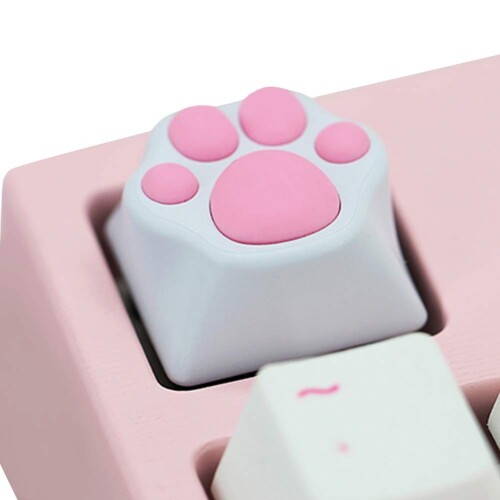 Umora メカニカルキーボード 取り替え用キーキャップ 猫爪 型 キット かわいい おしゃれ 萌え萌え ゲー..