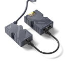 ケーブル - RJ45 アダプター、Starlink Dishy V2 - RJ45 イーサネット アダプター、Starlink 標準作動 Gen 2 用、T568B ピン配列、10/100/1000 Mbps、PoE