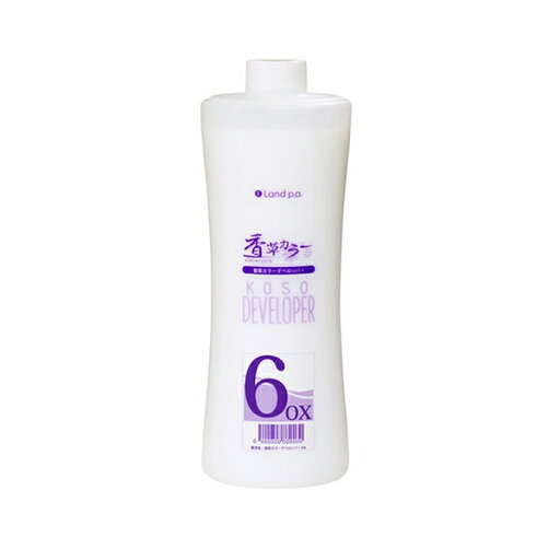 香草カラーLU 専用2剤 香草カラーデベロッパー6% 1000ml 香草カラーLU 専用2剤 香草カラーデベロッパー6% 1000ml