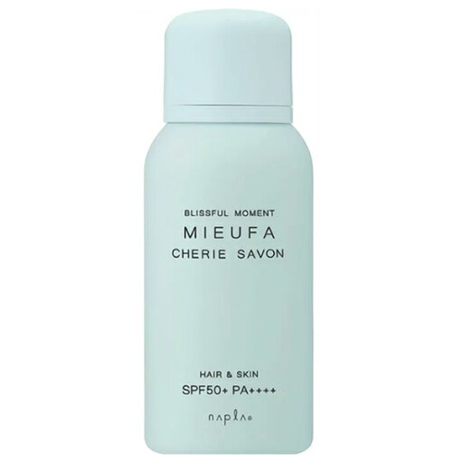 ナプラ ミーファ フレグランスUVスプレー シェリーサボン 80g (日焼け止め)SPF50+ PA++++ ナプラ ミーファ フレグランスUVスプレー シェリーサボン 80g (日焼け止め)SPF50+ PA++++