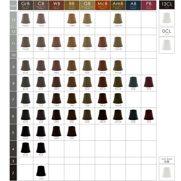 サンコール ヘアカラー RUU ルー 13GrB 80g 1剤