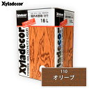 10時までのご注文当日出荷可能(土日除く) キシラデコール 16L #110 オリーブ 注ぎ口付 大坂ガスケミカル