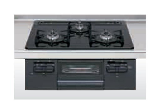 クリナップビルトインガスコンロ　間口600ミリ　ガラストップ　ZGGVK6A21NKK-E　ブラックフェイス　ブラック天板　両面焼水無グリル　メーカー便配送につき代引不可