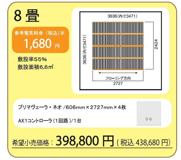 保証年数：プリマヴェーラ・ネオ30年、専用コントローラ4年。保証年数：プリマヴェーラ・ネオ30年、専用コントローラ4年。