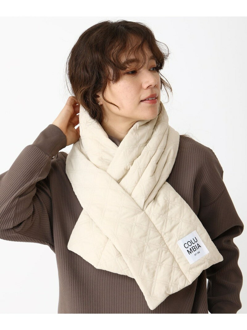 Columbia/ ライラックグリーンスカーフ /コロンビア Columbia コロンビア ファッション雑貨 マフラー・..