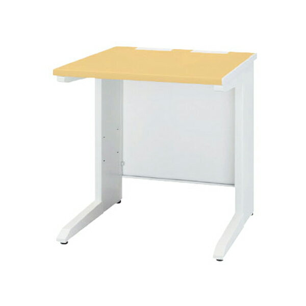 【法人様限定】NEW 日本製 システムデスク 5Sシリーズ / センター引出しなしの平デスク W800mm×D600mm×H720mm 50SNH-086H(WW/PW) ワークデスク 仕事机 机 パソコン pc おしゃれ 80cm 奥行60cm オフィス 大人 白 パソコンデスク 事務用デスク [2]